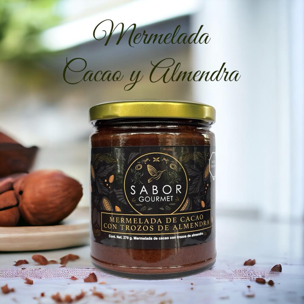 Mermelada de cacao y almendra