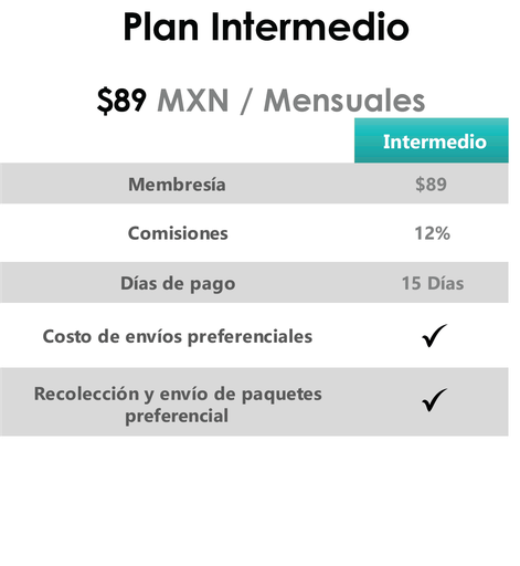 [SMM] Plan Intermedio ($89.00 mensual)